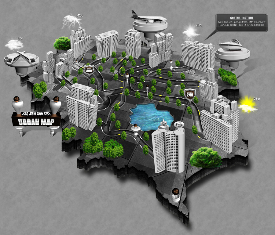 3D Map Generator – Urban Action by mrcharlesbrown | GraphicRiver